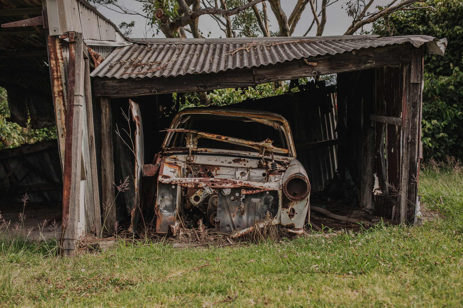 Esto es lo que pasa si abandonas un coche en la calle