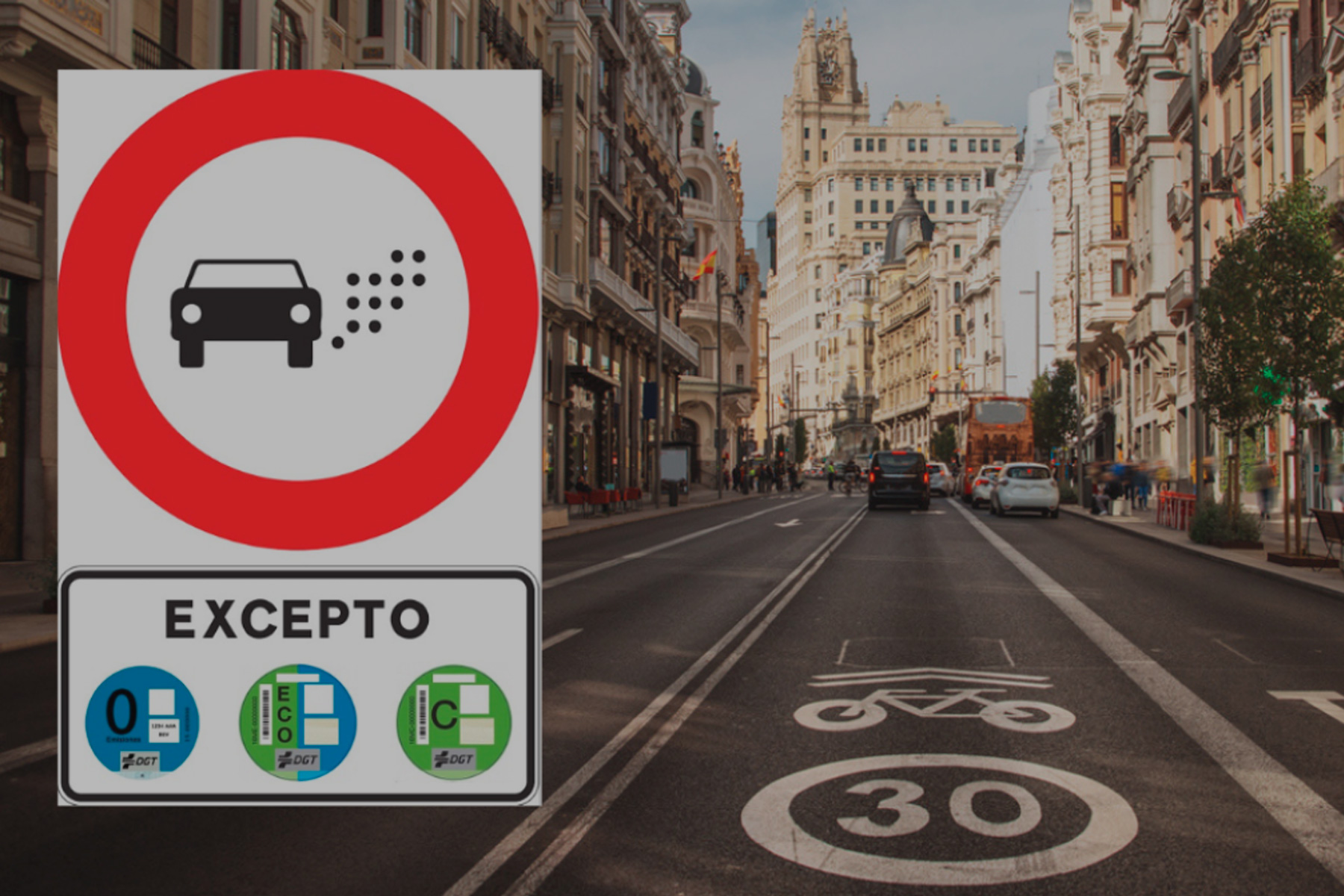 Los millones de coches que no podrán circular por el centro de las ciudades