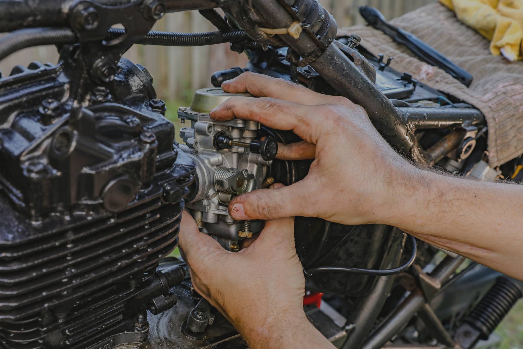 10 errores de mantenimiento en tu moto