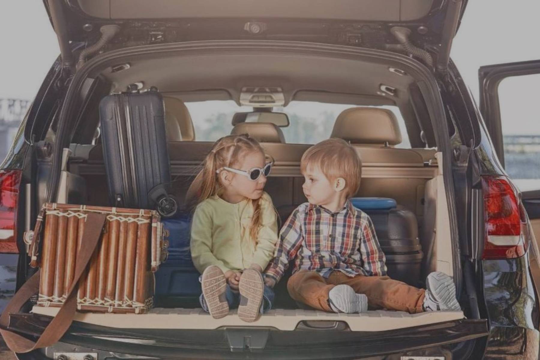 ¿Cómo deben viajar los niños?