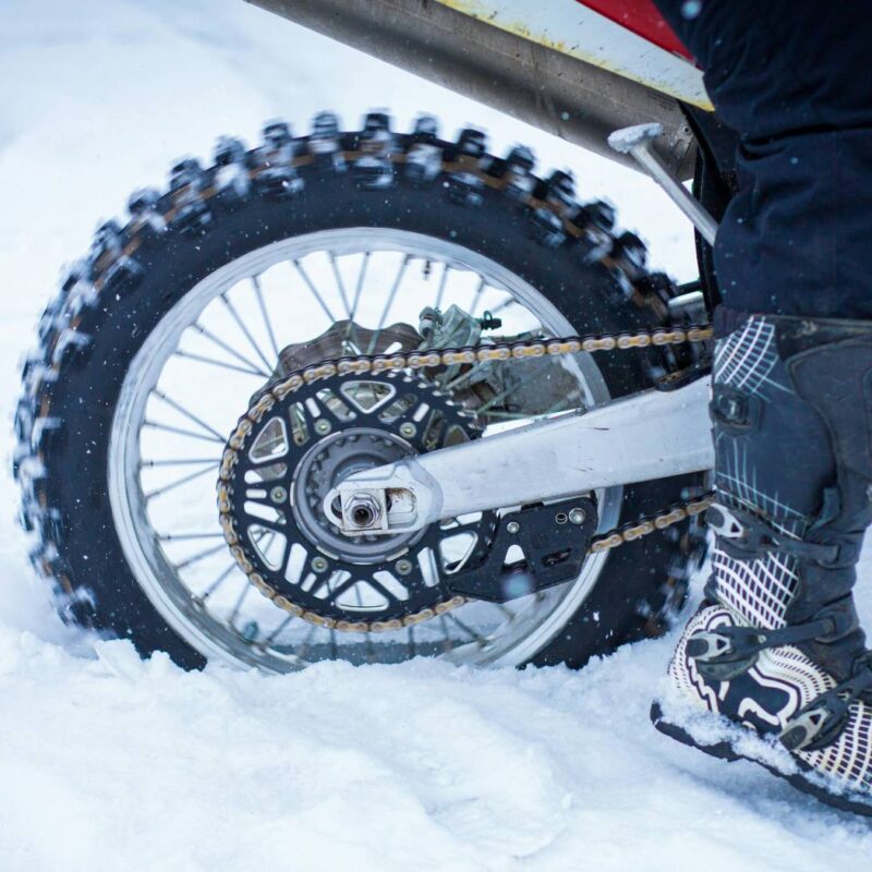 El neumático de moto